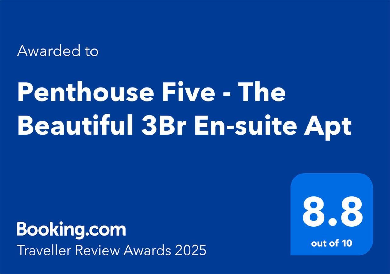 Penthouse Five - The Beautiful 3Br En-Suite Apt Mombaça Exterior foto